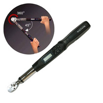 Taiwan imported high precision angle digital display torque wrench angle 360 degrees torque torque torque 1 5-340nm
