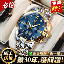 Switzerlands new designer watches Mens fully automatic mechanical watch trendy waterproof student quartz name Table
