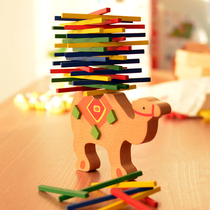 368-year-old children count sticks parent-child interactive intelligence kindergarten desktop toys building blocks animal balance game