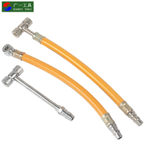 Car tire inflatables gas nozzle Inflating Nozzle Inflatable Rod Quick Swirl Nozzle Deflation Rod Repair Tool