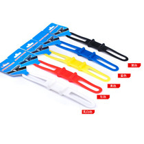 Bicycle silicone strap light stand mountain bike High-elastic silicone strap handlebar with flashlight strap