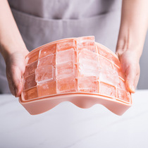 Food grade silicone ice grid contrast color summer household ice artifact ice box Frozen ice ice cold drink mold with cover