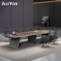 Conference table long table simple modern conference room large reception training long office table and chair combination office furniture