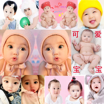 Pregnant woman decoration Cute baby painting poster pictures Child stickers wall stickers Photos Baby fetal education newborn wall stickers