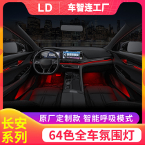 Changan CS75PLUS atmosphere light CS55 85 95 Yat UNIT Rui Cheng CC Auchan X5X7 car interior modification