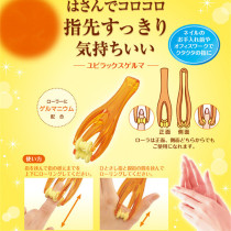 Japan system of original clothing imported finger joint dredge meridians hand massager roller-type elastic fiber finger massage clamp