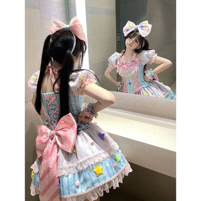 taobao agent Dress, cute small princess costume, Lolita style, Lolita OP