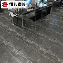 Antique brick dark gray cement tile 600x600 balcony outdoor courtyard Garden sub-non-slip frozen terrace floor tiles
