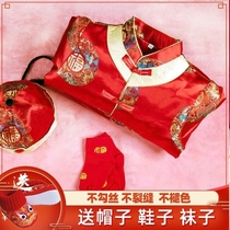 One year old dress Mens treasure Spring and Autumn suit baby Tang suit clothes Chinese style long sleeve celebration