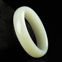 Hetian jade bracelet Hetian jade bracelet Jade bracelet Female girl young jade bracelet Female white jade bracelet