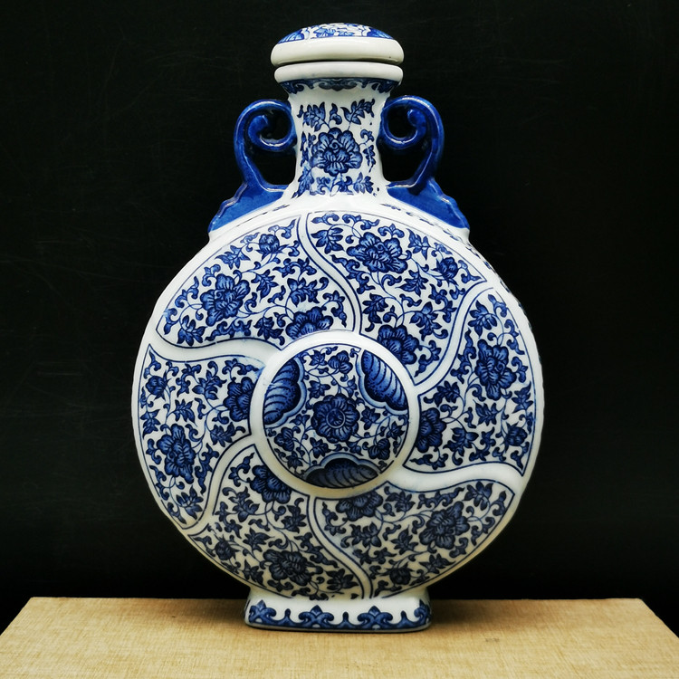 清乾隆青花赏瓶-清乾隆青花赏瓶促销价格、清乾隆青花赏瓶品牌- 淘宝