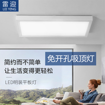 led flat panel light 30x300x600x600x1200 open-free cement board ceiling engineering ceiling lamp