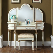 Light luxury makeup table bedroom Princess luxury girl Net red ins dressing table European dressing table