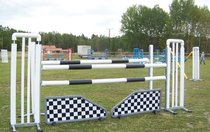 Equestrian harness Hurdle fence Barrier Obstacle course equipment can be customized obstacle jumping barrier barrier railing eight-foot dragon