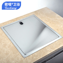 Invisible sink concealed bar pool Single slot package 304 Stainless Steel Wash basin Wash Basin small by hand