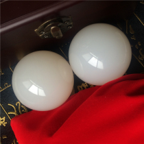 Fitness ball handball agate massage ball Old Man gift health ball White Jade play ball tai chi ball player turn ball