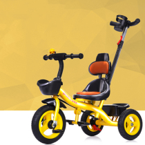 Childrens tricycle bicycle Girl baby tricycle pedal trolley Childrens bicycle 1 a 2-year-old stroller