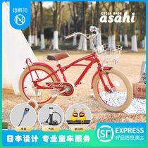 Japan Love Sanxi ASAHI vintage childrens bicycle childrens 16 18 inch ATV bicycle stroller bicycle