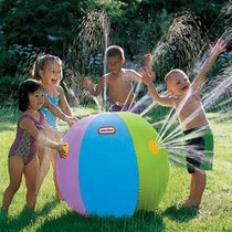 Inflatable water spray polo outdoor water ball summer water spray beach ball lawn play ball children inflatable toy ball