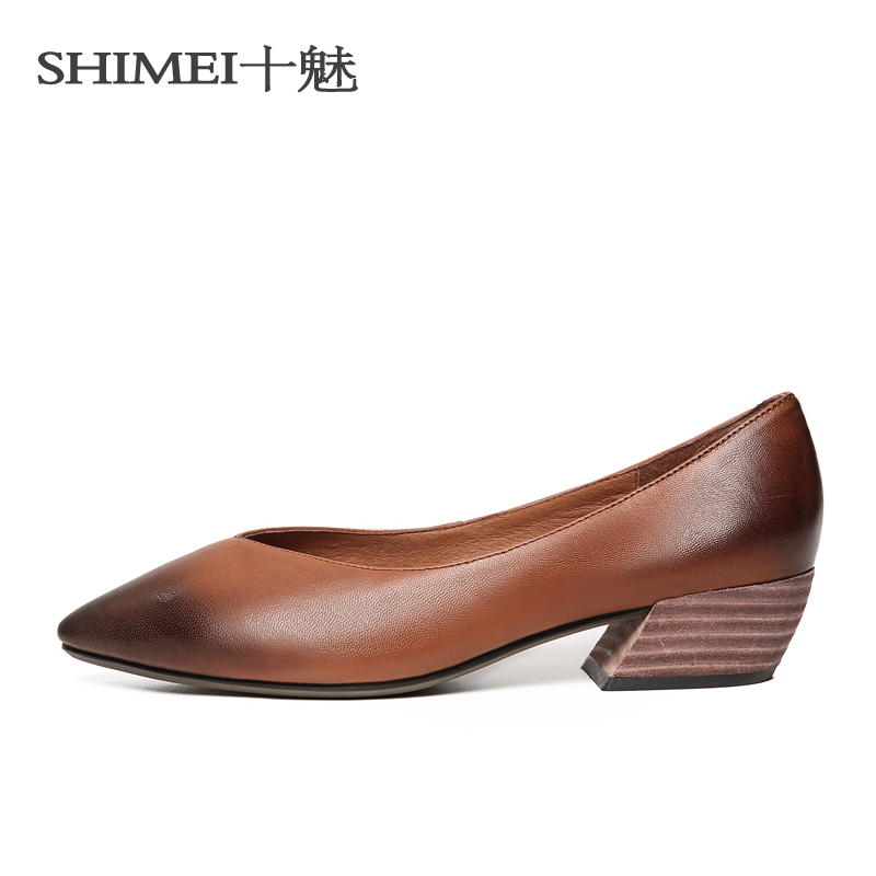 New style women's shoes in spring and autumn of 2019