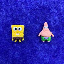 2 SpongeBobs pin cute cartoon I-shaped nail Cork nail Cork nail felt message board photo Special Nail Box