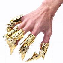 Halloween cosplay Ball show eagle claw hand dress props Wolverine nail finger set props