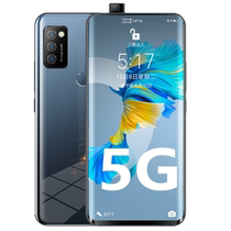 2021 new full screen curved screen full netcom 5G network smart large screen mobile phone 12G running 512G memory 256