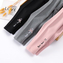 Girl Beats Bottom Pants Spring Autumn Outwear 2 Year Old Children Pure Cotton Pants 3 Spring Paragraph 4 Baby Sashimi 6 White Small Leggings Pants
