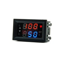 (Factory)Mini embedded digital display time relay timing delay cycle 18 kinds of functions support fixed