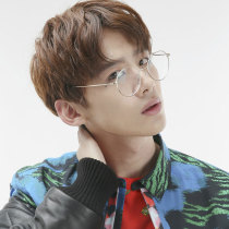 Radiation-proof anti-blue light glasses myopia male tide eye frame Female Korean version of no degree flat mirror computer eye protection