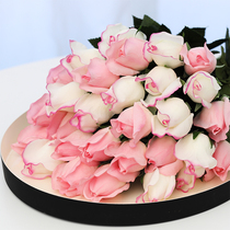 Feel moisturizing simulation rose Simulation flower wet feeling Rose bud moisturizing flower Decorative flower silk flower fake flower