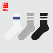 UNIQLO early autumn new childrens clothing Boys Girls socks (3 pairs) 439354 UNIQLO