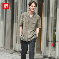 Uniqlo (Designer collaboration) Mens casual tooling shirt (summer short sleeve) 437891