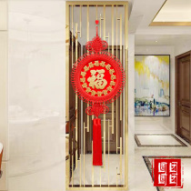Chinese knot hanging piece living room large high-grade blessing peace festival entrance door New year celebration decoration