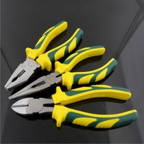 SD Shengda tools Gilly handle natural color steel wire pliers Vise pointed nose pliers Oblique nozzle pliers Electrical shear pliers