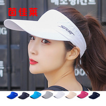 Empty top sunscreen female summer outdoor shade anti-UV speed dry man without top duck tongue cap sun hat with small face