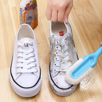 Japan LEC soft fur shoe brush Shoe cleaning brush Multi-function shoe sponge cleaning brush Shaking brush Shoe brush