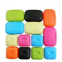 Travel soap box travel portable with lid seal creative fashion drain soap box travel supplies