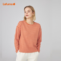 LAFUMA stripe long-sleeved t-shirt womens base shirt 2021 new spring and autumn LFTS1CL63