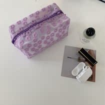 Japan GP2021 new cosmetic storage bag washing bag cute large capacity cosmetic bag female portable