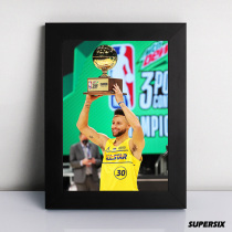 Curry photo frame decorative painting souvenir birthday gift basketball star poster photo wall framed painting gift