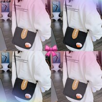 2021 new casual cute hundred fashion trend versatile canvas bag simple student bag womens single shoulder messenger bag