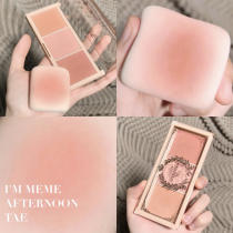 IMMEME blush plate afternoon tea three color high light one plate nude makeup natural student parity 2020 New