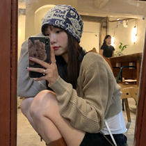 Gender-free hot girl personality heap heap hat female summer street super cool Baotou hat headscarf hat spring and autumn retro cold hat