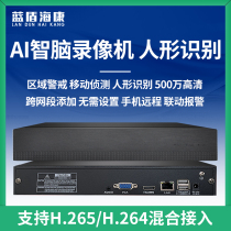 8 16*5 million network digital AI recorder intelligent monitoring 4K HD NVR host support mobile phone remote