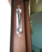 Anti-theft door concealed Pin 6-inch round head gate mother door secret plug lock stainless steel door door world bolt lock