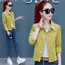Short Casual Jacket Jacket Spring 2022 New 100 Hitch Lady Dress Two August Tide Fall Small Blouse