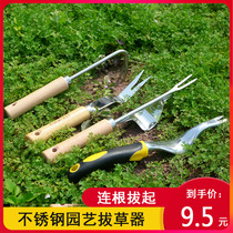 Home Pull-out Grass Digging Grass Wild Vegetable Theorist Pine Soil Uprooted Sapiens Sapiens Manual Weeding Landscaping Tools