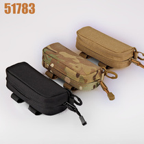 51783 outdoor military fans portable anti-lost glasses case tactical EDC accessories bag camouflage glasses bag carry-on bag