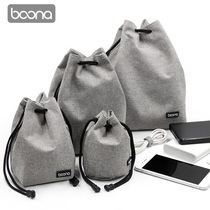Multi-function data cable bundle port storage bag U disk U Shield notebook power cord storage box digital storage bag headset charger charging treasure mobile phone accessories protection cloth bag large capacity